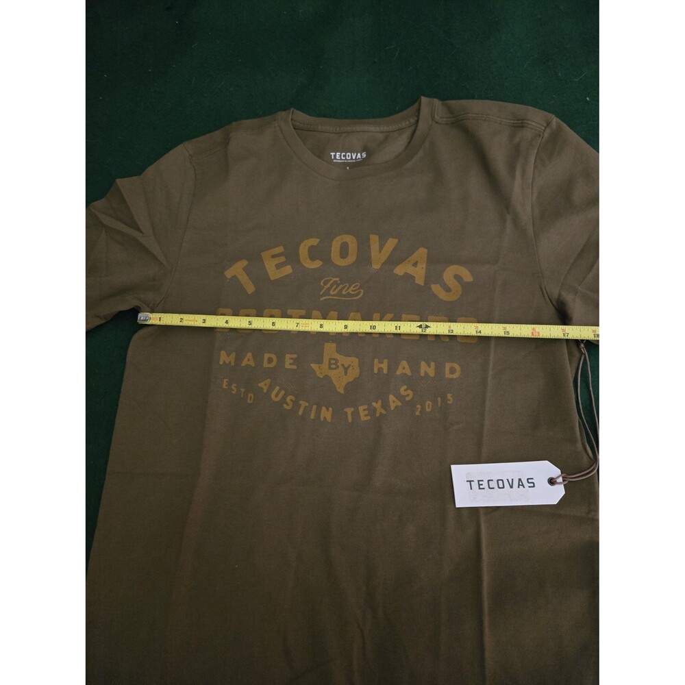 Tecovas Brown Men's Small  T-Shirt (LOC-87) - Picture 5 of 7
